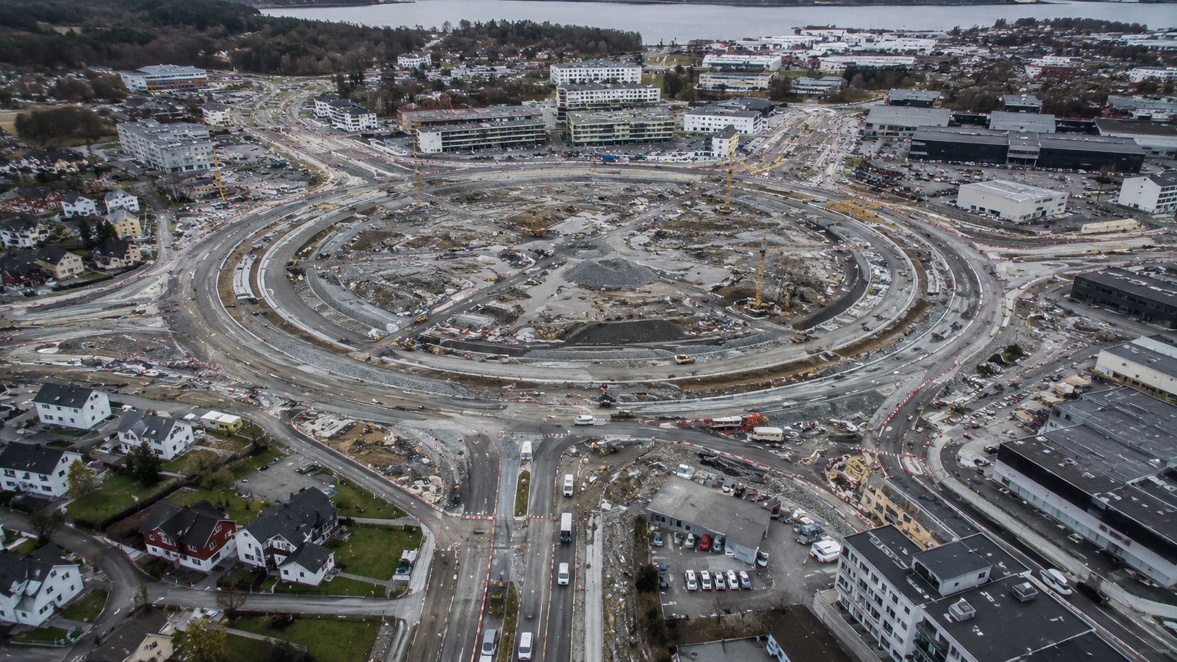 Ny rundkjøring kan bli så stor at den får eget postnummer